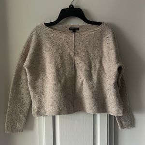 Eileen Fisher Cream Crew Neck Sweater
